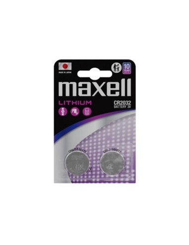 P.BOTON MAXELL CR-2032 BL 2UN