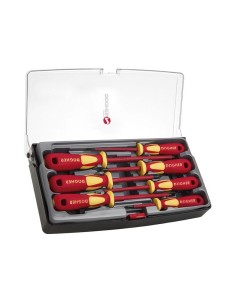 JUEGO DEST. CAJA PLAST. 7PZAS VDE REC-PH