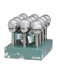 LAMPARA SOLAR PACK 12UN