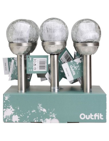 LAMPARA SOLAR PACK 12UN