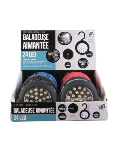 DISPLAY 8UN LAMPARA LED C/GANCHO