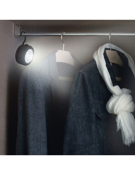 DISPLAY 8UN LAMPARA LED C/GANCHO