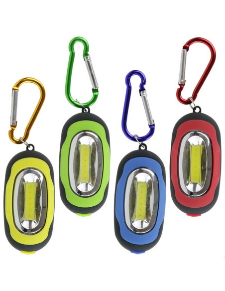 DISPLAY 24UN LAMPARA C/IMAN Y MOSQUETON