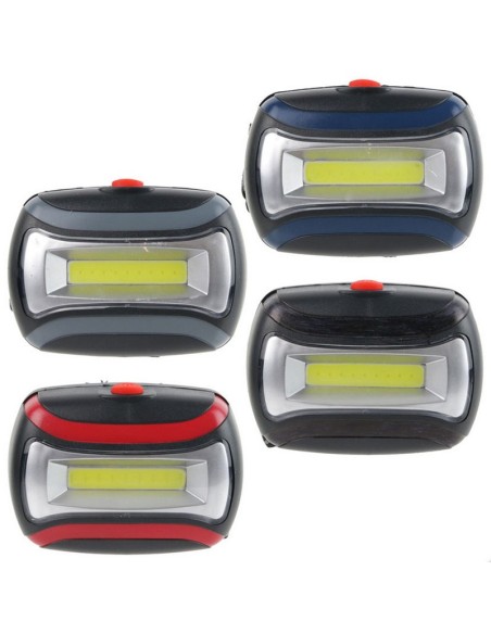 DISPLAY 12UN LINTERNA DE CABEZA LED COB