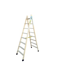 ESCALERA MADERA PLABELL 8 PELDAÑOS 60MM