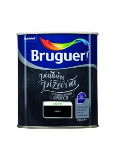 BR.ESMALTE PIZARRAS NEGRO 0,75 l