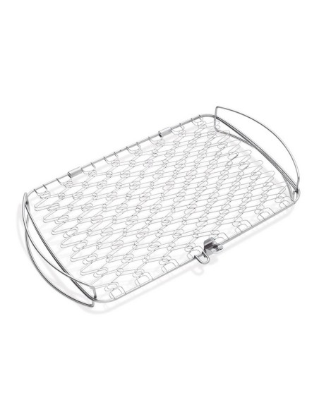 CESTA PESCADO GRANDE INOX.