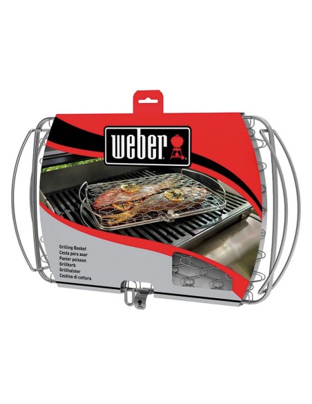 CESTA PESCADO GRANDE INOX.