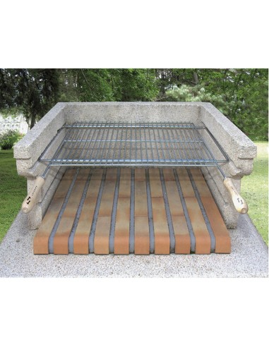 PARRILLA EXTENSIBLE ZINC 50X40 CM