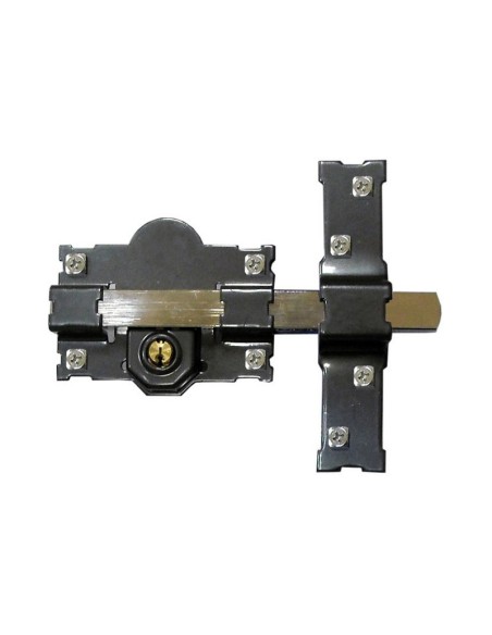 CERROJO TRABA 101-L PINT. BOMBIN RED.