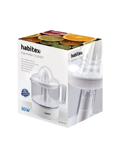 EXPRIMIDOR CC3310T. 30W. 0,8 L. HABITEX