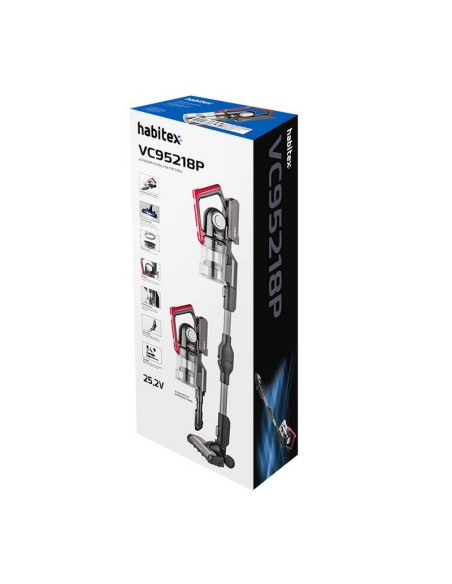ASPIRADOR SIN CABLE VC95218P HABITEX
