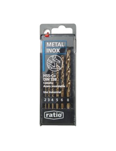 BROCAS P/METAL HSS-CO JGO.6 RATIO 2