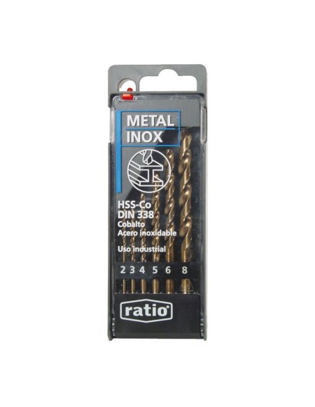 BROCAS P/METAL HSS-CO JGO.6 RATIO