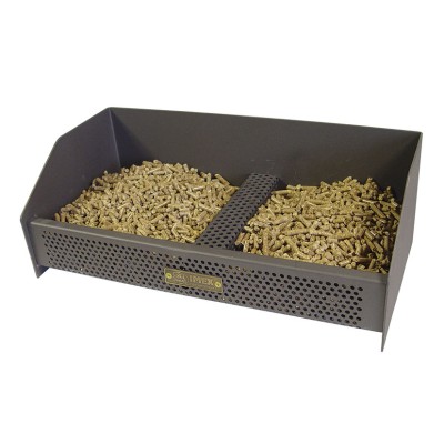 CESTA QUEMADOR PELLET DOBLE.49x25xh17 cm