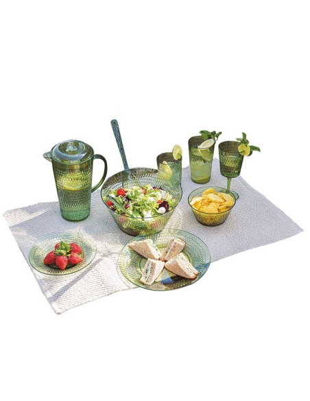 JGO.VIBA PS QD. PLATO LLANO 27 CM. VERDE