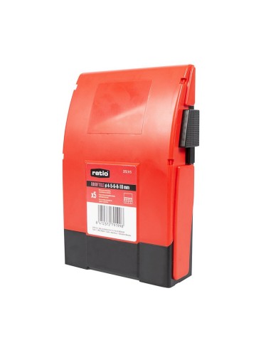 BROCAS PORCELANICO ROOFTILE JGO.5 RATIO