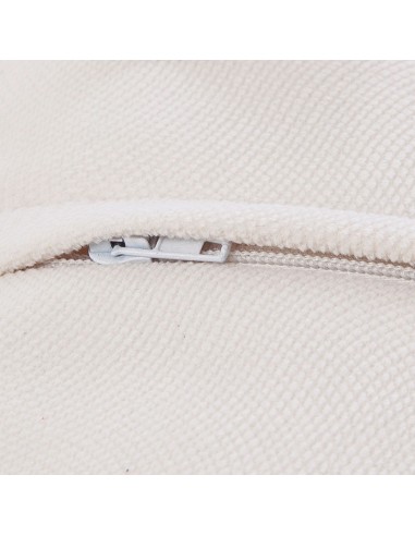 COJÍN LILOU 45X45CM.POLIESTER MARFIL