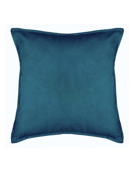 COJÍN LILOU 45X45CM.POLIESTER AZUL