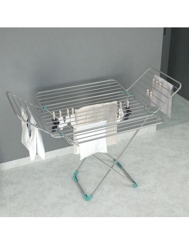 TENDEDERO ALUM. ANODIZADO 4 ALAS HABITEX