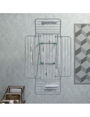 TENDEDERO ALUM. ANODIZADO 4 ALAS HABITEX