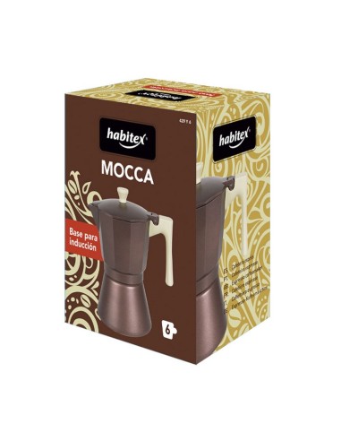 CAFETERA AL. INDUCCION HABITEX MOKA 6 TZ