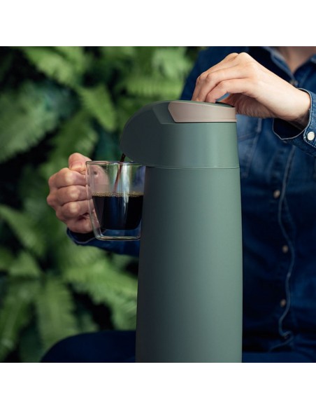 TERMO 1,8 LITROS C/DISPENSADOR, VERDE