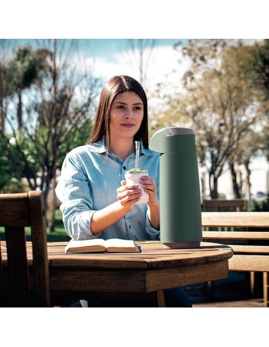 TERMO 1,8 LITROS C/DISPENSADOR, VERDE