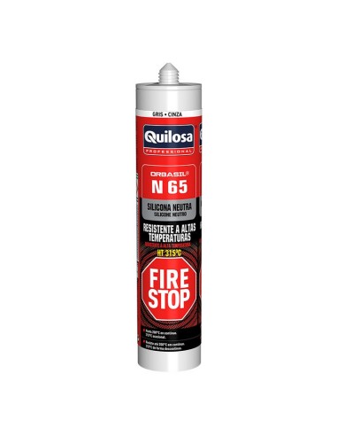SILICONA NEUTRA FIRE STOP. 300 ML