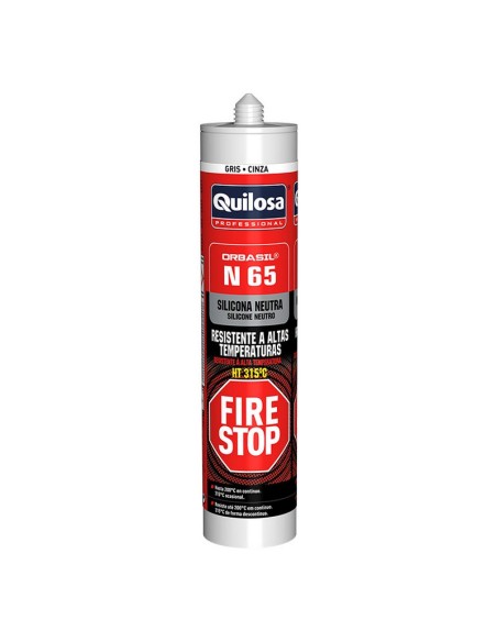 SILICONA NEUTRA FIRE STOP. 300 ML