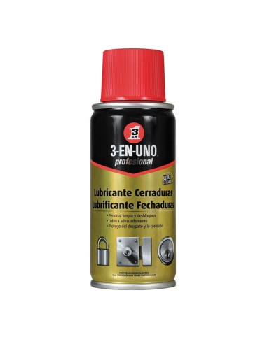 LUBRICANTE DE CERRADURA. SPRAY 100 ML.