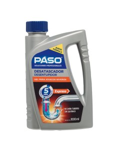 PASO DESATASCADOR GEL PROFESIONAL. 1 L 2