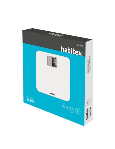 BASCULA BAÑO BB-50B 250KG. BCA. HABITEX