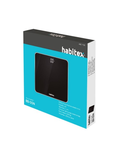 BASCULA BAÑO BB-55N LED 18OKG. HABITEX