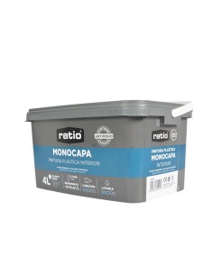 CUBETA MONOCAPA ANTIMOHO RATIO 4 LT 2