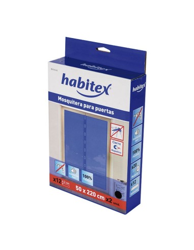 MOSQUIT.VELCRO C/IMÁN.2x50xh220.HABITEX.