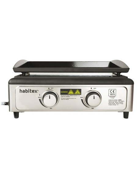 BARBACOA-PLANCHA GAS BT 50. 53X46X23 CM