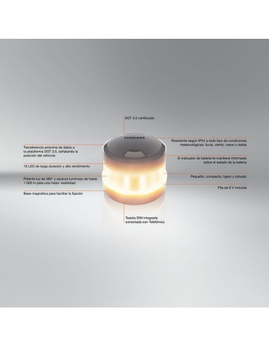 BALIZA GEOLOCALIZABLE OSRAM IOT V16