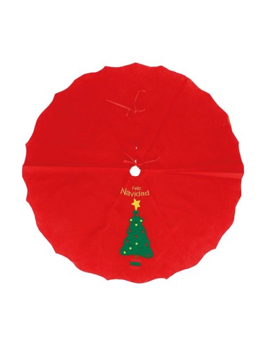FALDON POLIESTER ARBOL NAVIDAD D.90 CM.
