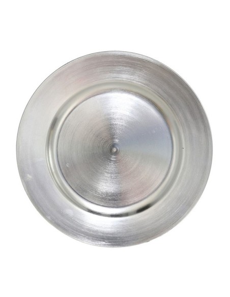BAJO PLATO PP 33 CM. PLATA