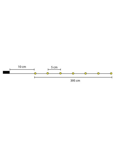 ILUMINACION 80 LUCES BCO.CALIDO A PILAS