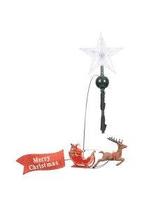 ESTRELLA ARBOL C/PAPA NOEL EN MOVIMIENTO 2