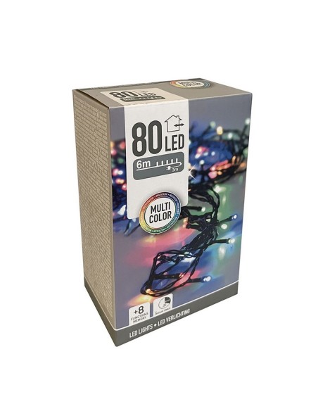 ILUMINACIÓN LED INT/EXT 80 LED MULTICOLO