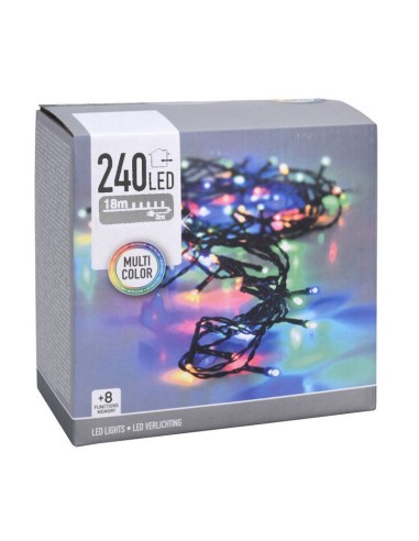 ILUMINACIÓN LED INT/EXT 240 LED MULTICOL