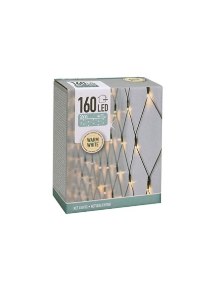 CORTINA EXTERIOR 160 LED BLANCA -CALIDA