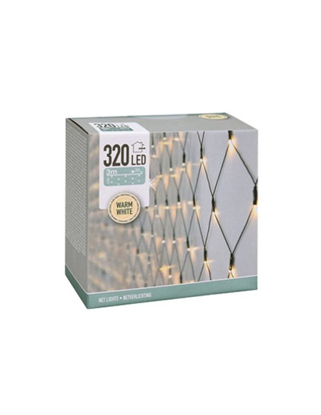 CORTINA EXTERIOR 320 LED BLANCA -CALIDA