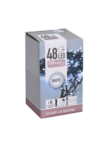 ILUMINACION 48LED  INTER. C/BATER. BLNCA