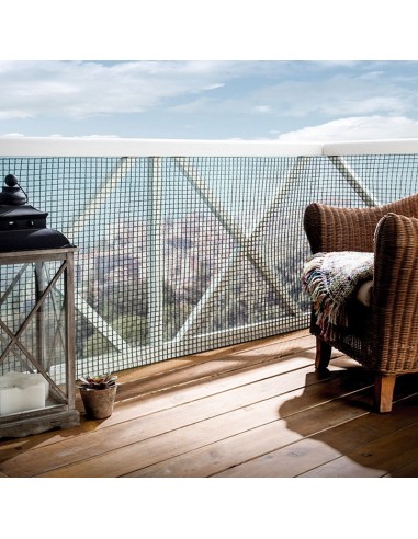 MALLA CUADRADA 5X5 VDE.25M. 300 GR/M2