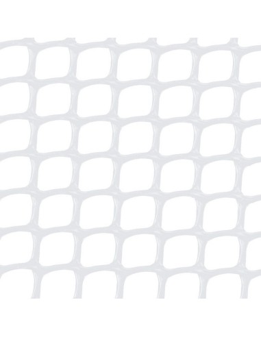 MALLA CUADRADA 10X10 BLANCA. 1X5 M