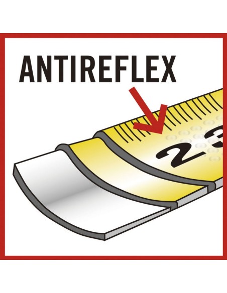 FLEXOMETRO CINTA 19/3 M. MAG.GRIP PRO